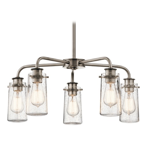 Braelyn 6-Light Chandelier in Classic Pewter by Kichler Lighting