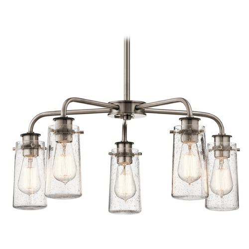 Kichler Lighting Braelyn 6-Light Chandelier in Classic Pewter by Kichler Lighting 43058CLP