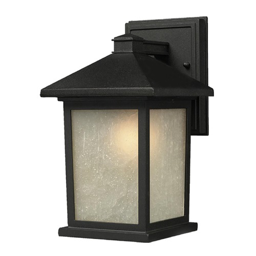 Z-Lite Holbrook Black Outdoor Wall Light by Z-Lite 507M-BK