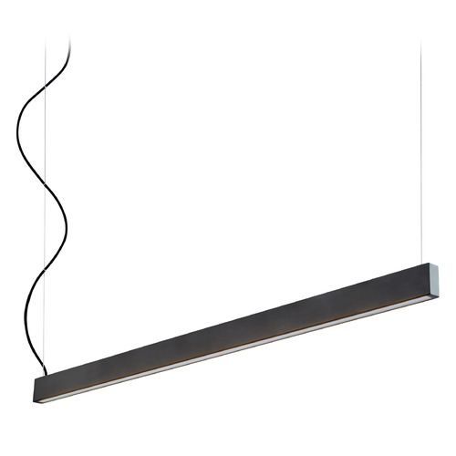 Zepp 50-Inch LED Linear Light in Black by Oxygen Lighting