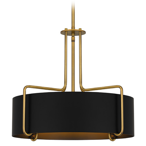 Quoizel Lighting Hanley 20-Inch Pendant in Aged Brass by Quoizel Lighting QP5596AB