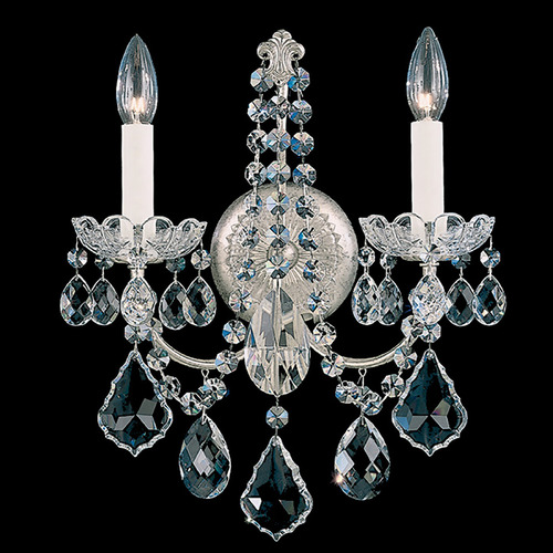 Schonbek Worldwide Lighting New Orleans Antique Silver Sconce