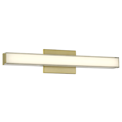Vantage 24-Inch LED Bath Light in Ashen Brass by Minka Lavery