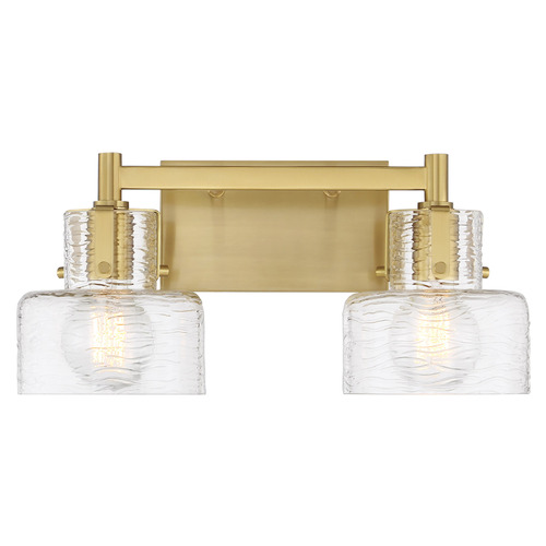 Savoy House Lighting Dover Warm Brass Bathroom Light