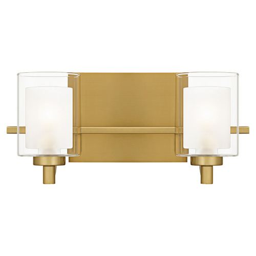 Quoizel Lighting Quoizel Lighting Kolt Brushed Gold LED Bathroom Light KLT8602BRGLED