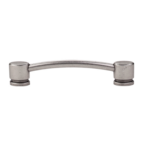Top Knobs Hardware Modern Cabinet Pull in Pewter Antique Finish TK64PTA