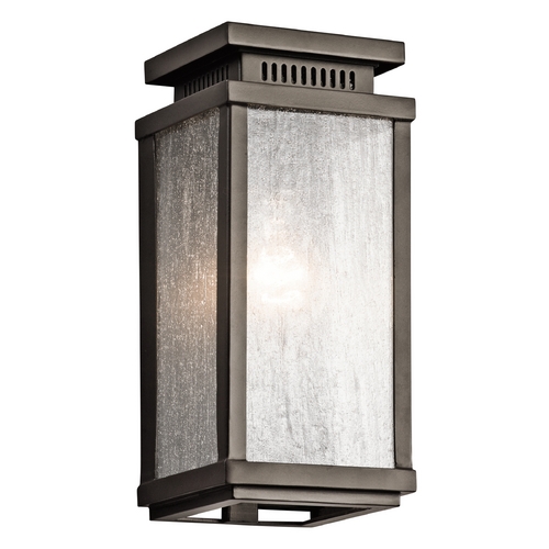 Manningham 10.75-Inch Olde Bronze Outdoor Wall Light by Kichler Lighting