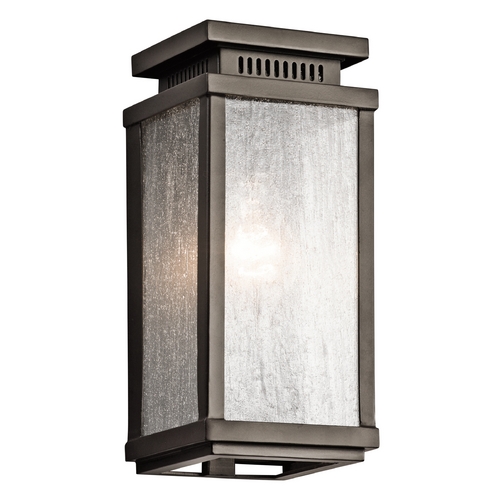 Kichler Lighting Manningham 10.75-Inch Olde Bronze Outdoor Wall Light by Kichler Lighting 49384OZ