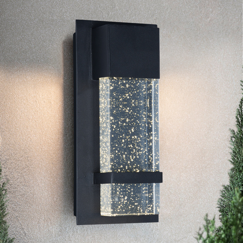 Cascade Black LED Outdoor Wall Light by Maxim Lighting