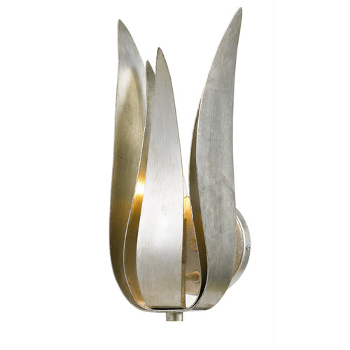 Broche Wall Sconce in Antique Silver by Crystorama Lighting