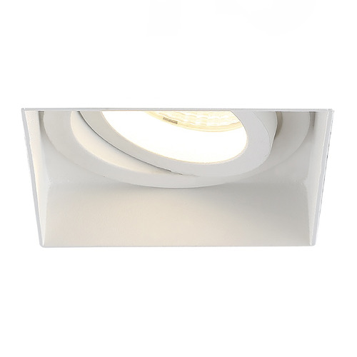 Eurofase Lighting Amigo 3-Inch 3000K Square Trimless Adjustable Gimbal in White by Eurofase Lighting 28718-30-017