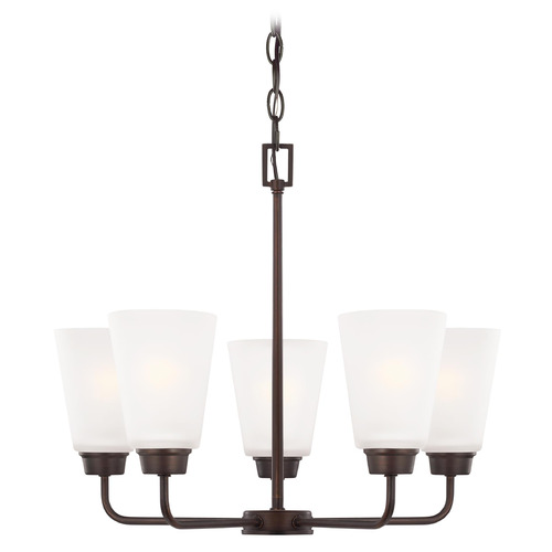 Kerrville 20-Inch Bronze Chandelier by Generation Lighting
