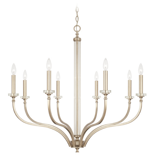 Breigh 38-Inch Chandelier in Brushed Champagne by Capital Lighting