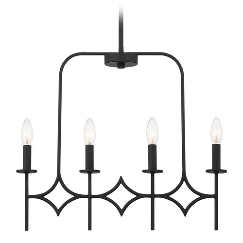 Muncie Coal Linear Chandelier by Minka Lavery