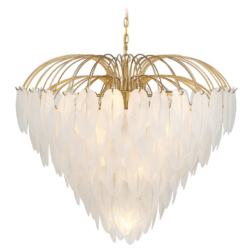 Savoy House Savoy House Lighting Breegan Jane Boa Warm Brass Chandelier 1-3505-15-322