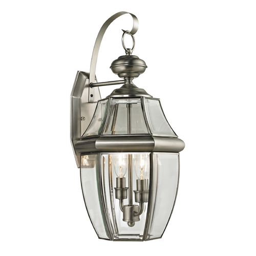 Thomas Lighting Thomas Lighting Ashford Antique Nickel Outdoor Wall Light 8602EW/80