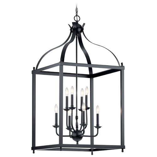 Kichler Lighting Larkin 8-Light Black Pendant by Kichler Lighting 42591BK