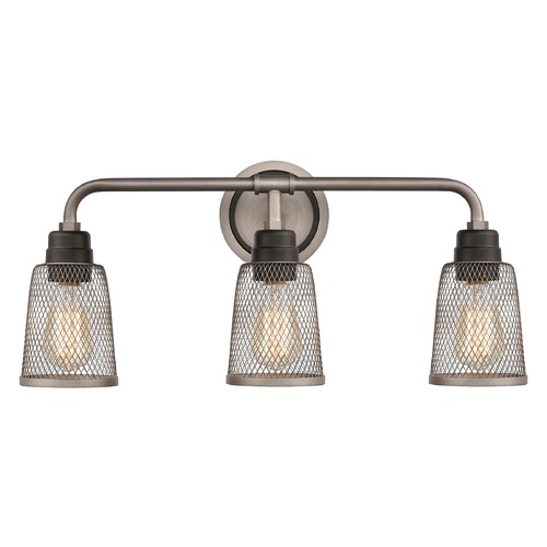 Elk Lighting Elk Lighting Glencoe Weathered Zinc, Oil Rubbed Bronze Bathroom Light 15653/3