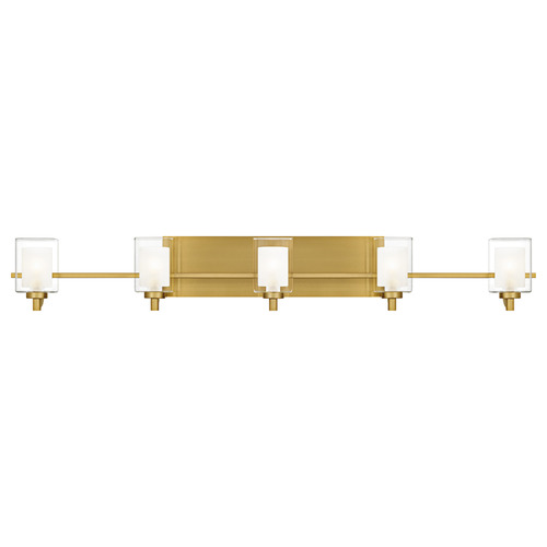 Quoizel Lighting Quoizel Lighting Kolt Brushed Gold LED Bathroom Light KLT8605BRGLED