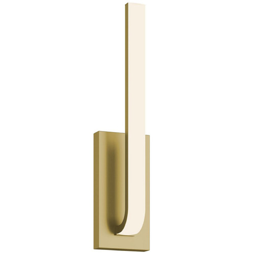Afx Lighting Lumina Light Antique Brass LED Sconce