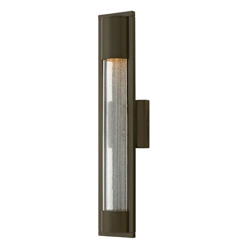 Seeded Glass Outdoor Wall Light Bronze by Hinkley Lighting