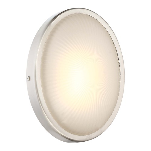 George Kovacs Lighting Radiun Brushed Aluminum LED Outdoor Wall Light by George Kovacs P1145-A144-L