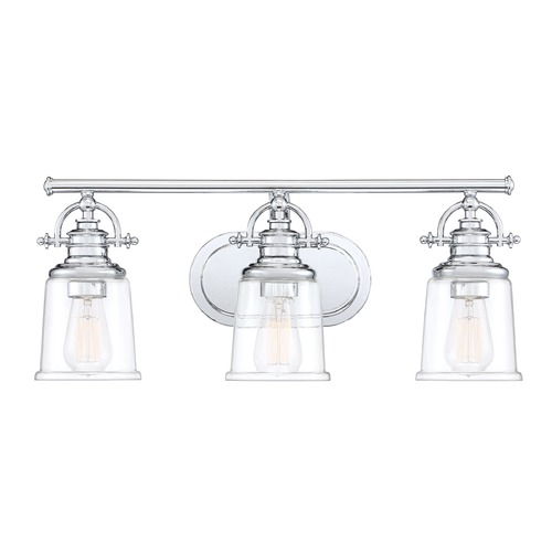 Quoizel Lighting Grant 23-Inch Bath Light in Polished Chrome by Quoizel Lighting GRT8603C