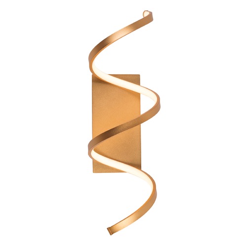 Synergy Antique Brass LED Sconce by Kuzco Lighting