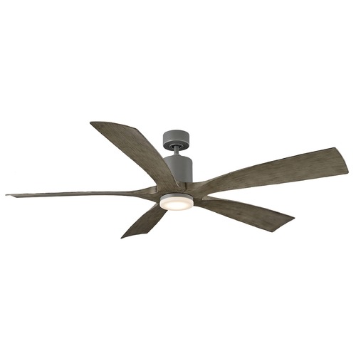 Aviator 5 70-Inch LED Ceiling Fan in Graphite by Modern Forms
