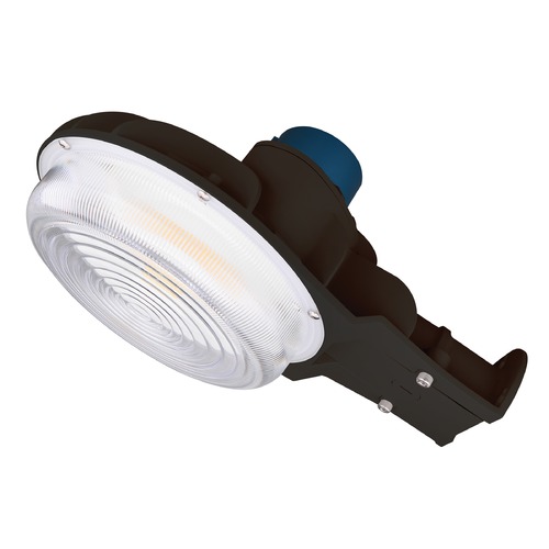 29W LED CCT Selectable Area Light w/ Photocell 1-10V Dimming Bronze by Satco Lighting