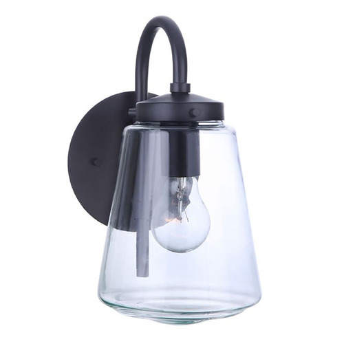 Laclede Midnight Outdoor Wall Light by Craftmade Lighting