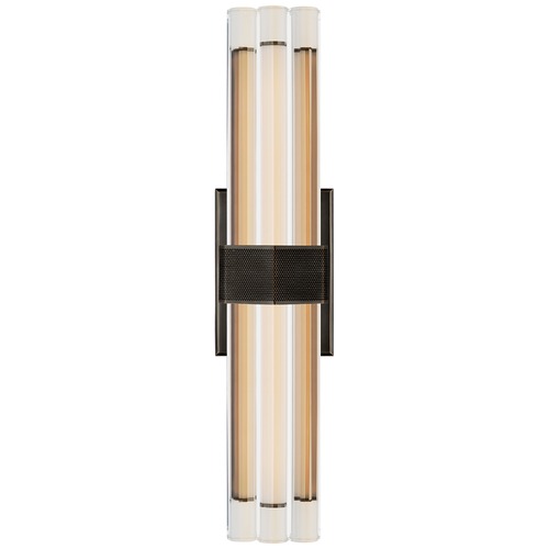 Visual Comfort Signature Collection Lauren Rottet Fascio 18-Inch Sconce in Bronze by Visual Comfort Signature LR2909BZCG