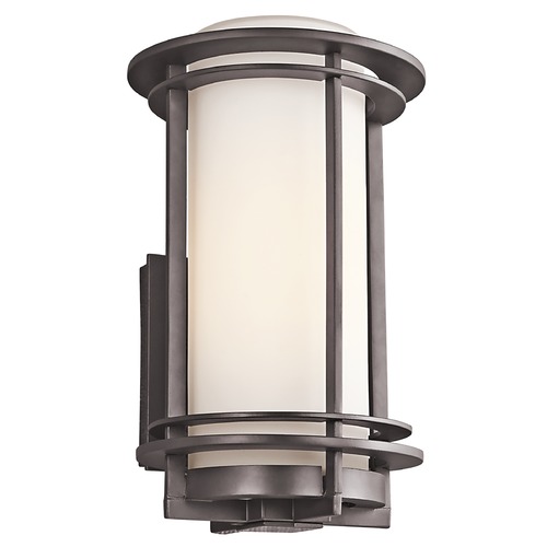 Kichler Lighting Pacific Edge 13.25-Inch Outdoor Wall Light in Bronze by Kichler Lighting 49345AZ