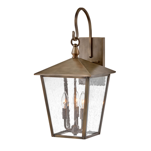 Huntersfield Wall Lantern in Burnished Bronze by Hinkley Lighting