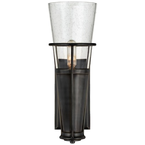 Visual Comfort Signature Collection Thomas OBrien Robinson Sconce in Bronze by Visual Comfort Signature TOB2751BZSG
