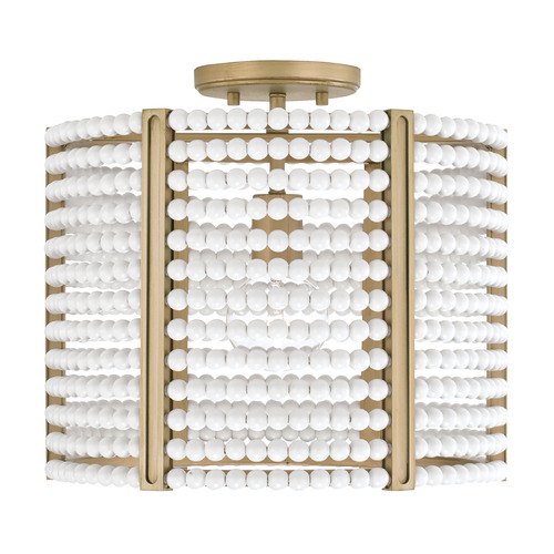 Brynn 14.25-Inch Dual Mount in Painted Aged Brass by Capital Lighting