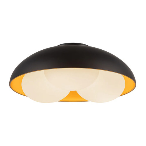 Alora Lighting Zuri Matte Black Island Light with Globe Shade
