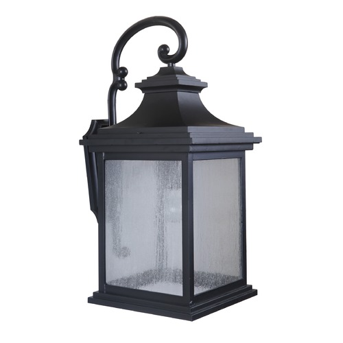 Gentry Midnight Outdoor Wall Light by Craftmade Lighting