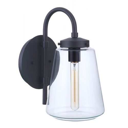 Laclede Midnight Outdoor Wall Light by Craftmade Lighting