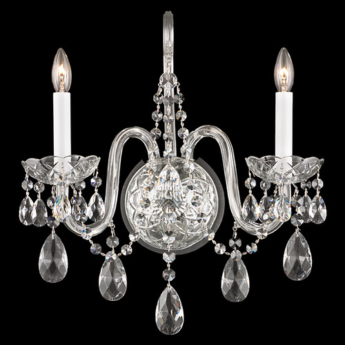 Arlington Polished Silver Sconce by Schonbek Lighting