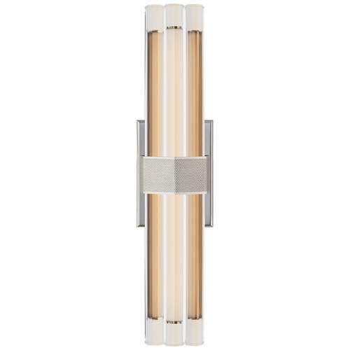 Lauren Rottet Fascio Sconce in Nickel by Visual Comfort Signature
