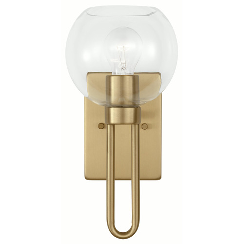 Visual Comfort Studio Collection Codyn Satin Brass Sconce