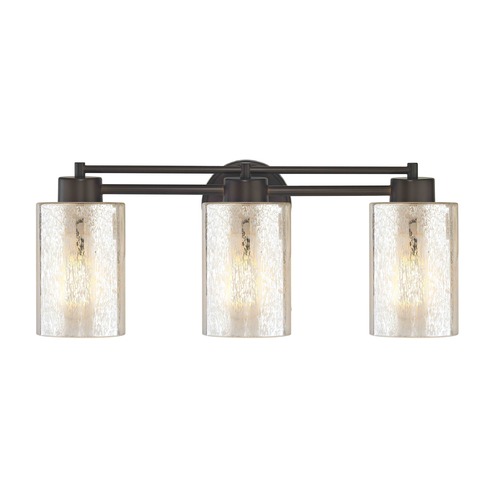 Design Classics Lighting Mercury Glass Bathroom Light Bronze 703-220 GL1039C