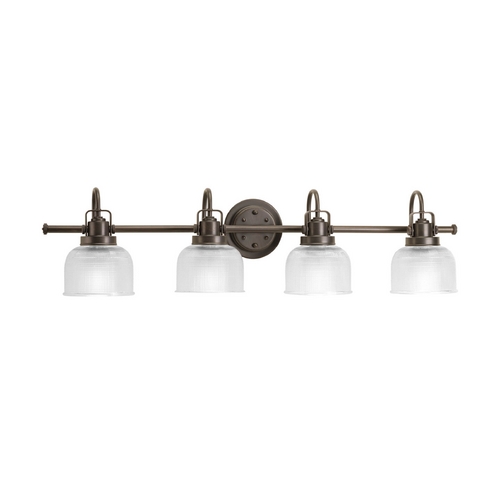 Progress Lighting Archie Farmhouse Bathroom Light in Bronze by Progress Lighting P2997-74