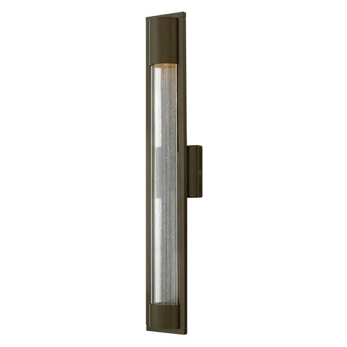 Seeded Glass Outdoor Wall Light Bronze by Hinkley Lighting