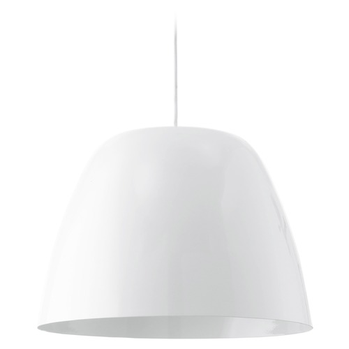 Coretto Glossy White Pendant by Eglo Lighting