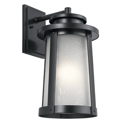 Kichler Lighting Harbor Bay Outdoor Wall Light Black by Kichler Lighting 49919BK