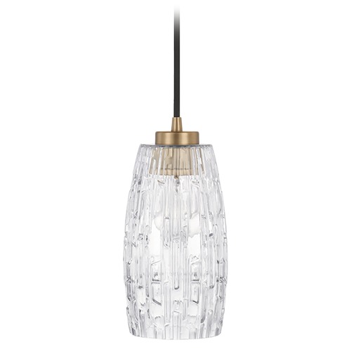 Capital Lighting Casper Mini Pendant in Aged Brass by Capital Lighting 328611AD-450