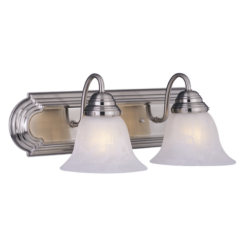 Essentials Satin Nickel Bathroom Light by Maxim Lighting