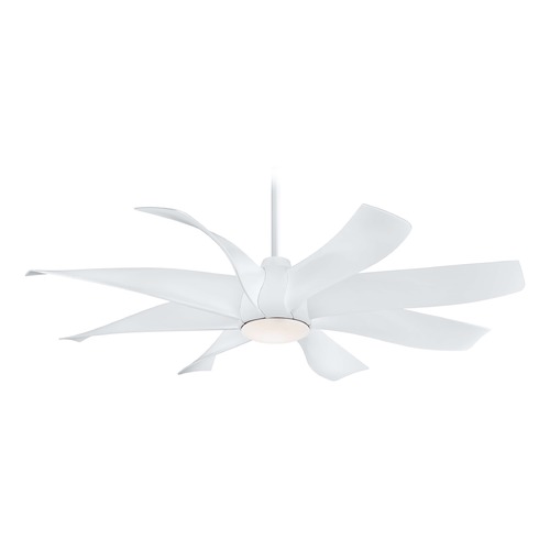 Minka Aire Dream Star 60-Inch LED Fan in White by Minka Aire F788L-WH